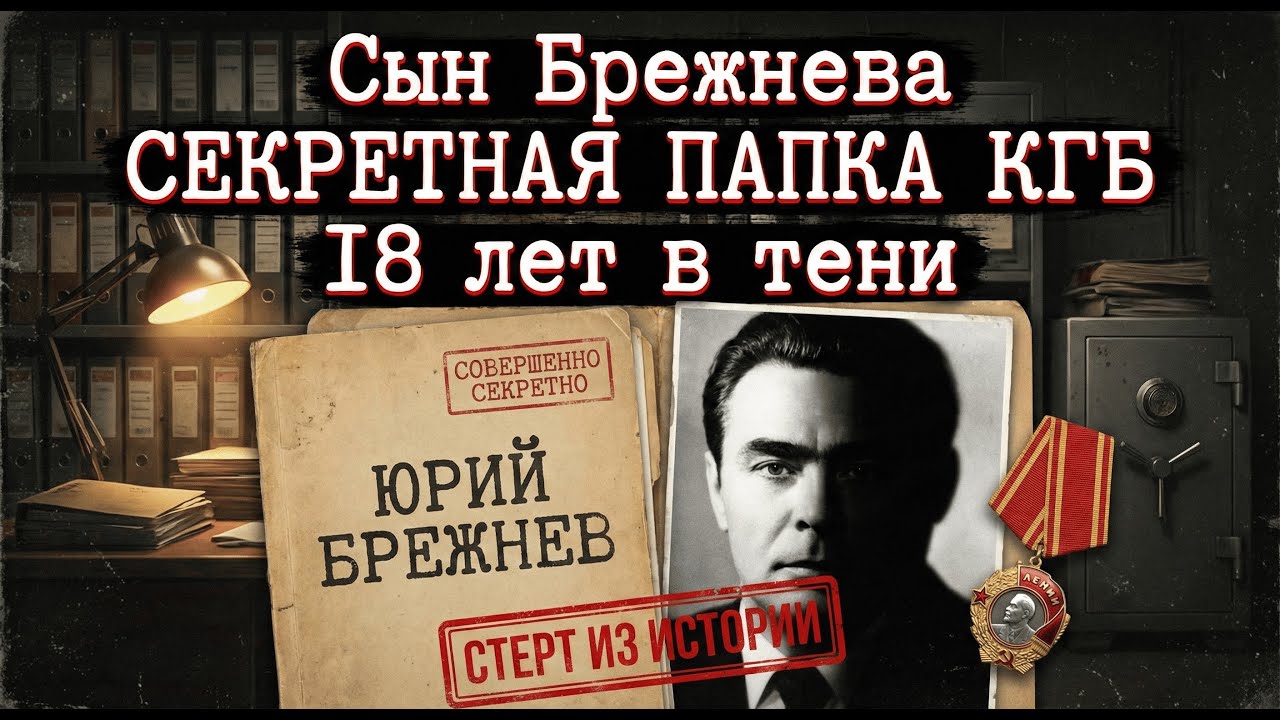 СЫН БРЕЖНЕВА: СТЕРТ ИЗ ИСТОРИИ! За что КГБ расправилось с Юрием?