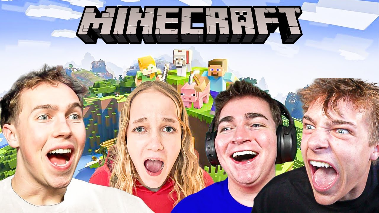 MINECRAFT WITH MY FAMILY!