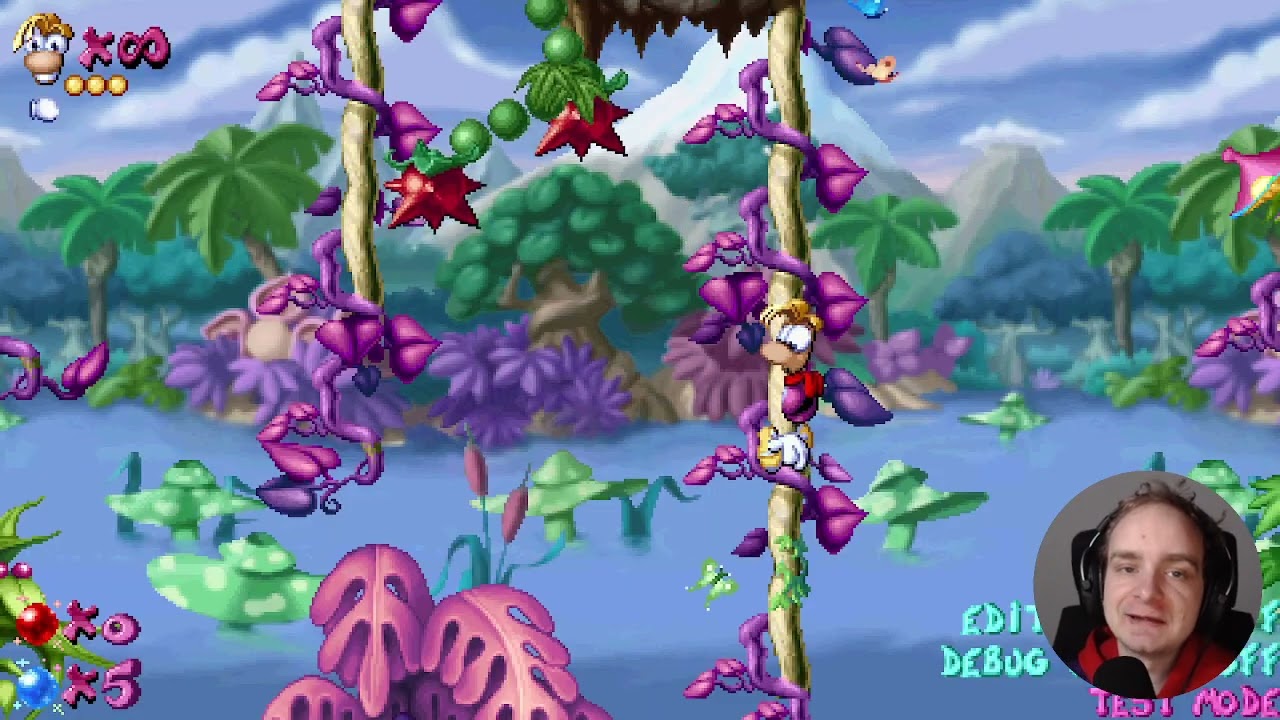 Rayman ReDesigner – Building a Vertical Jungle Section