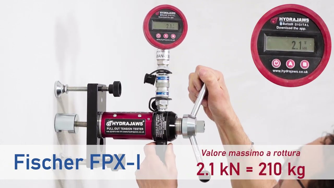 Tassello Fischer FPX-I per calcestruzzo aerato autoclavato