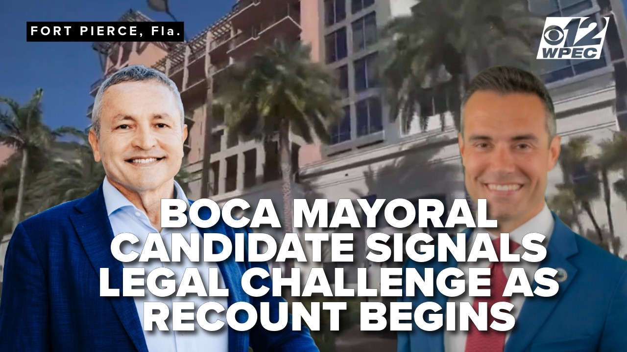 Election recount in Boca Raton mayor's race