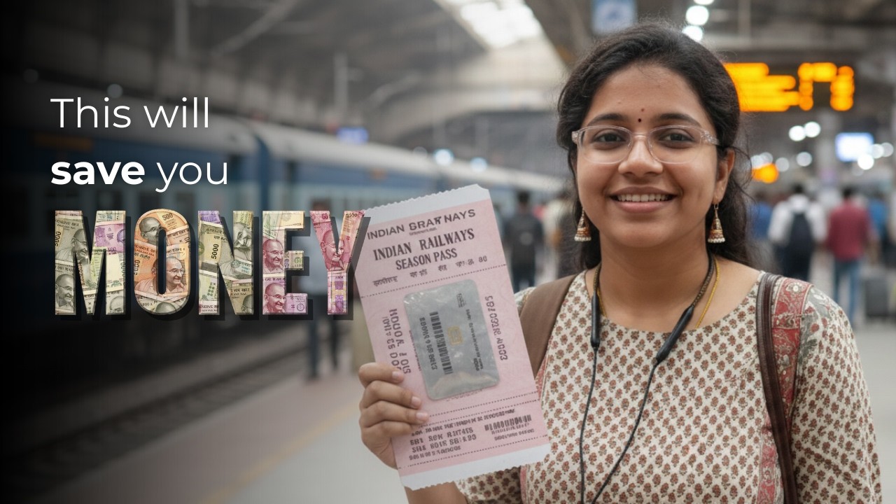 This Pass Can Save You Thousands Every Month | IRCTC Season Ticket Explained