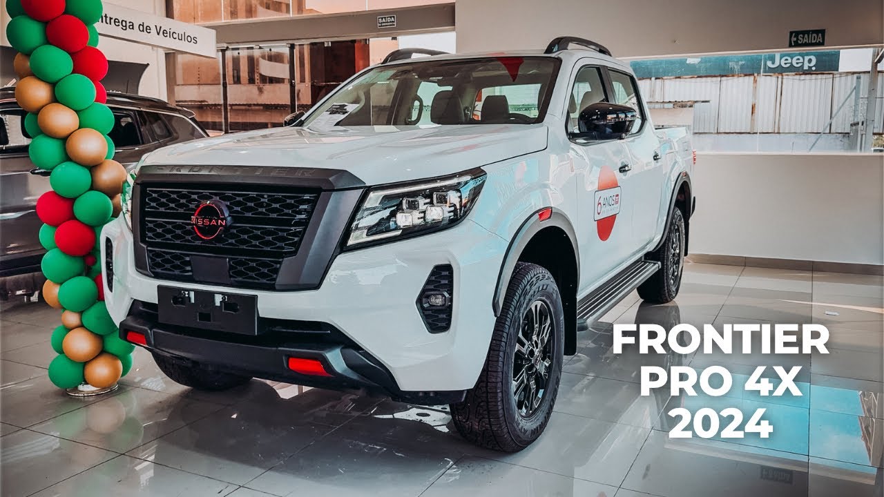 NISSAN FRONTIER PRO 4X 2024 EM DETALHES