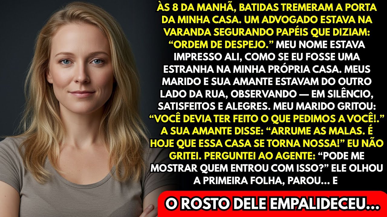 Meu Marido Tentou Me Despejar Com a Amante — Ele Não Imaginava o Nome no Documento…