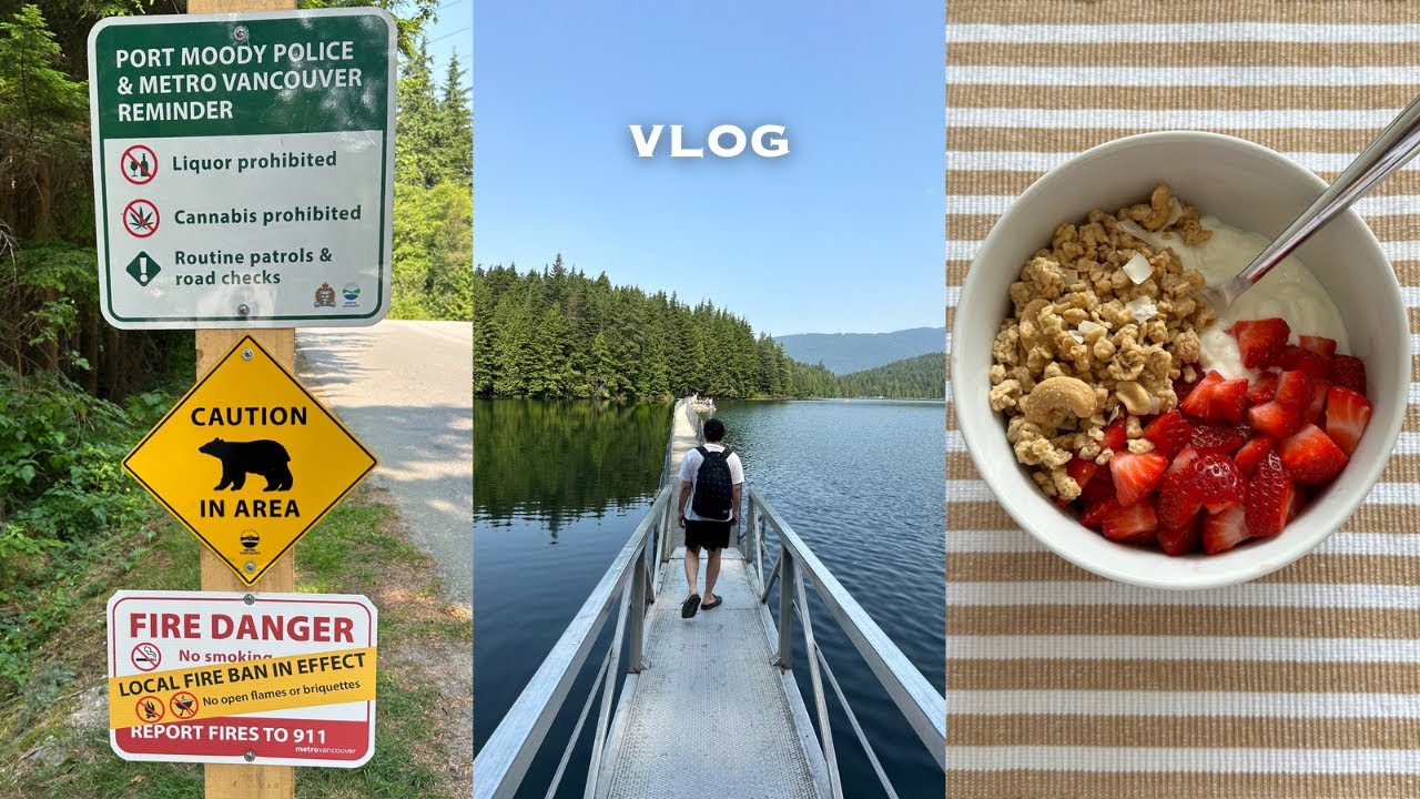 verão canadense | rotina, treino, lago, cozinhando | vida morando no Canadá | vlog | Marcella Timo