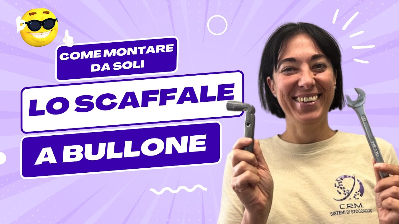 Come montare da soli uno scaffale a bullone [TUTORIAL]