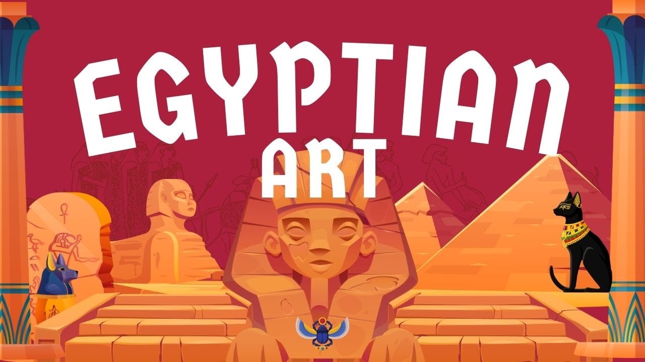 Egyptian Art for Kids &ndash; Learn About Pyramids, Temples & Paintings- Art History Lesson 002