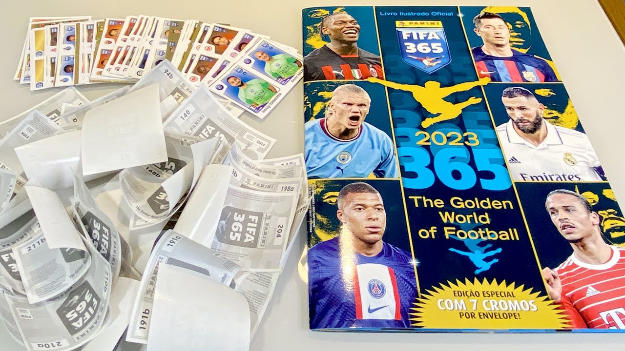 70% COMPLETO - MELHOR ÁLBUM DO ANO - COLANDO FIGURINHAS DO ÁLBUM FIFA 365