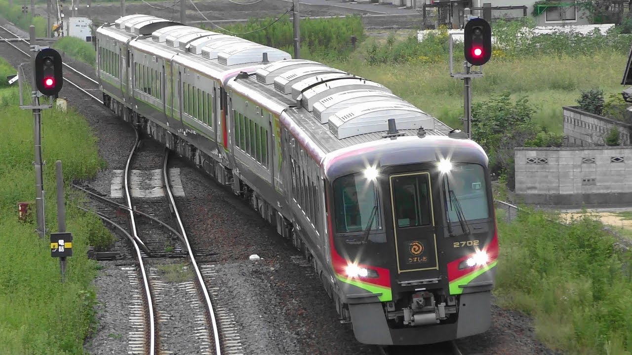 JR四国 新型特急 2700系 しまんと、うずしお、南風！2019/9/29！