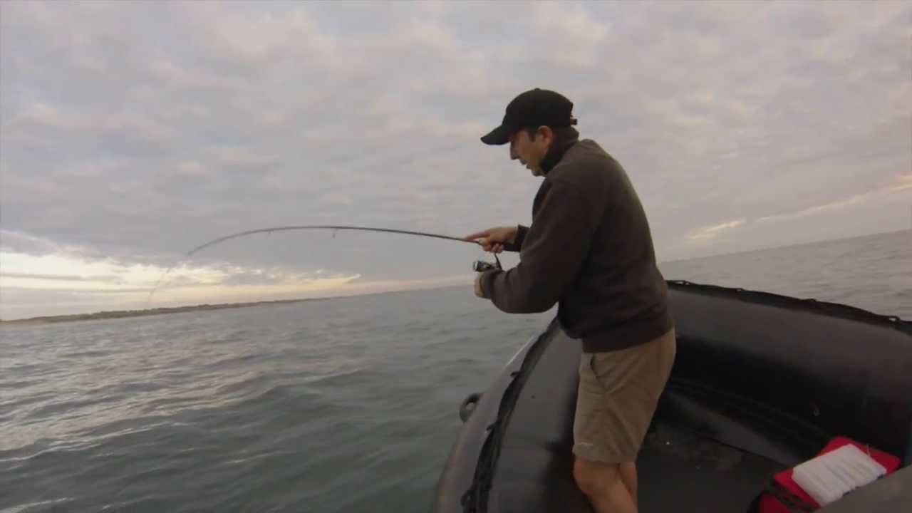 P&ecirc;che au Bar - 70-80 up - Labrax Fishing - Vend&eacute;e - Gopro - Juillet 2013