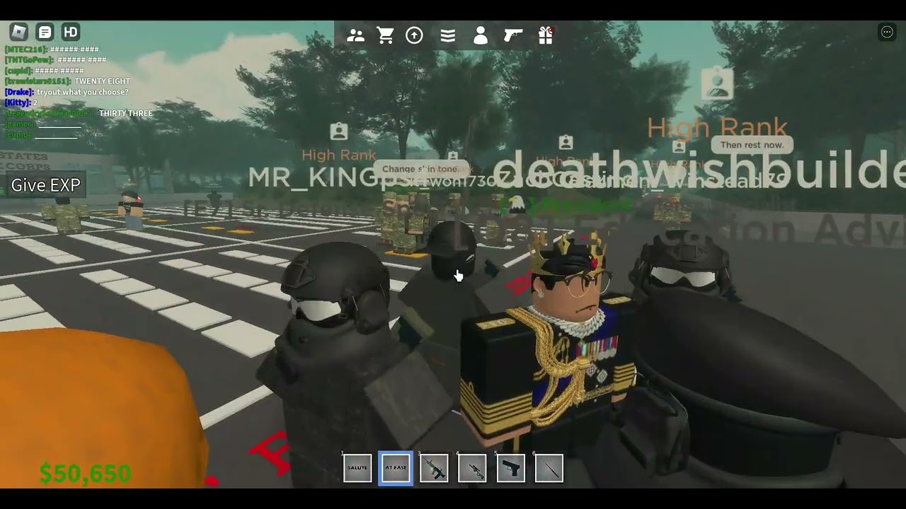 Guarding the President in fort tedder as a SS
