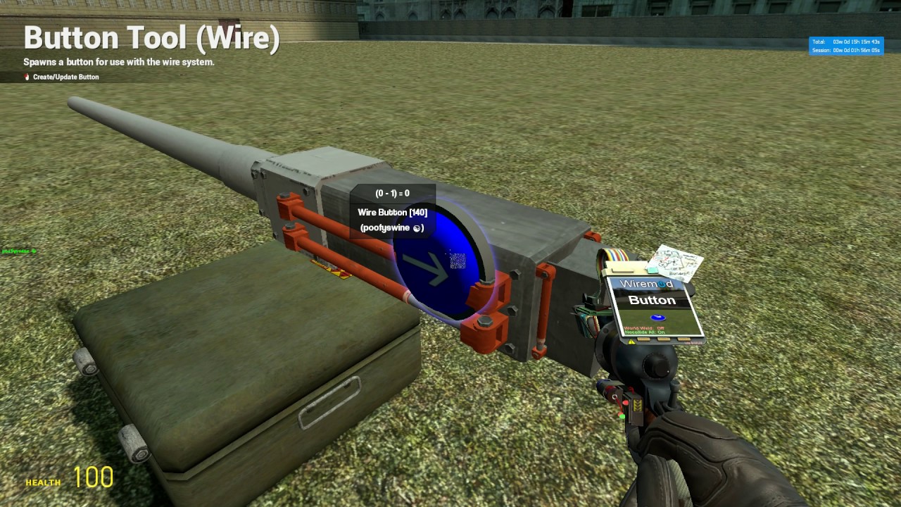 #2 Gmod How 2 Make a simple working acf gun