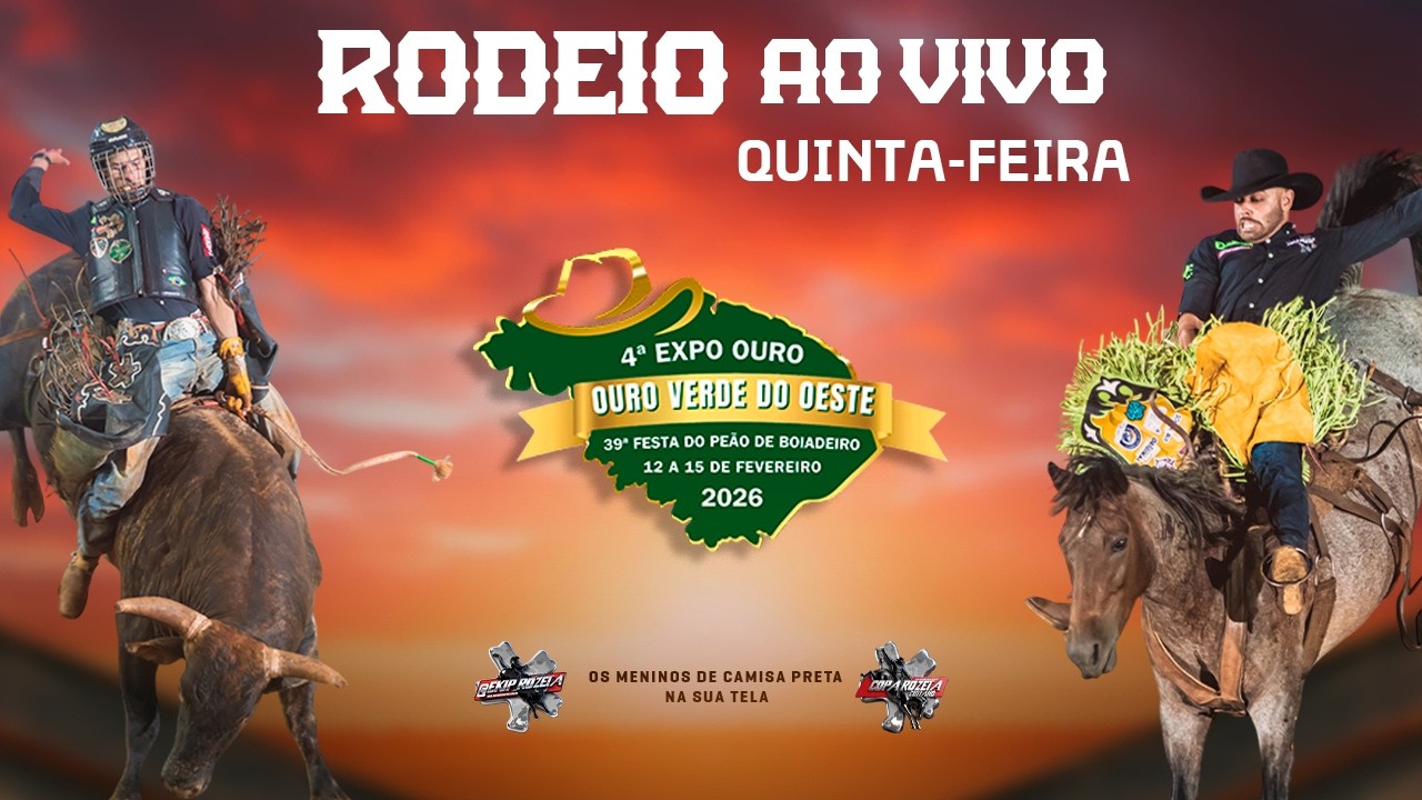OURO VERDE DO OESTE-PR 2026 | QUINTA-FEIRA (AO VIVO)