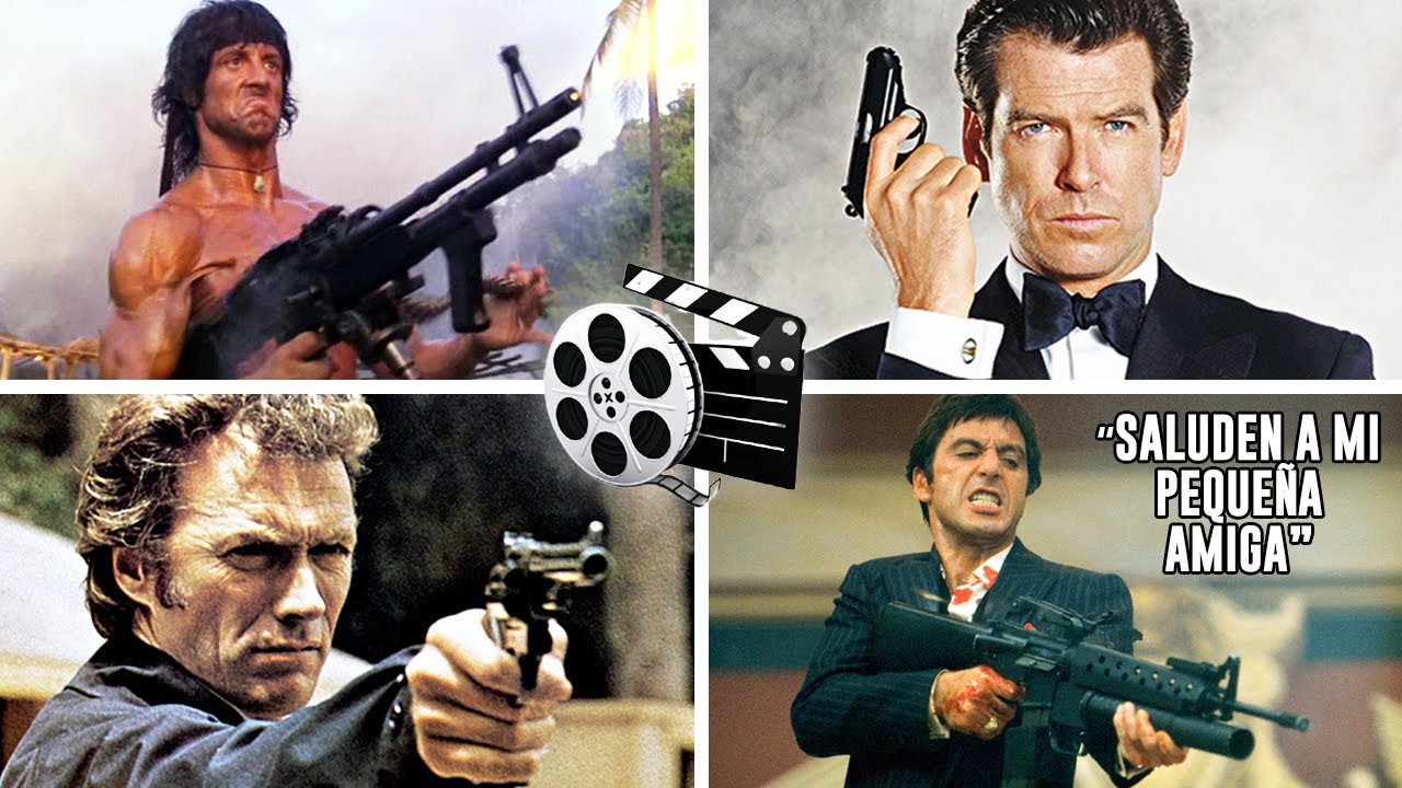 🎬 Las 10 Armas de Fuego mas Ic&oacute;nicas del Cine 🎬