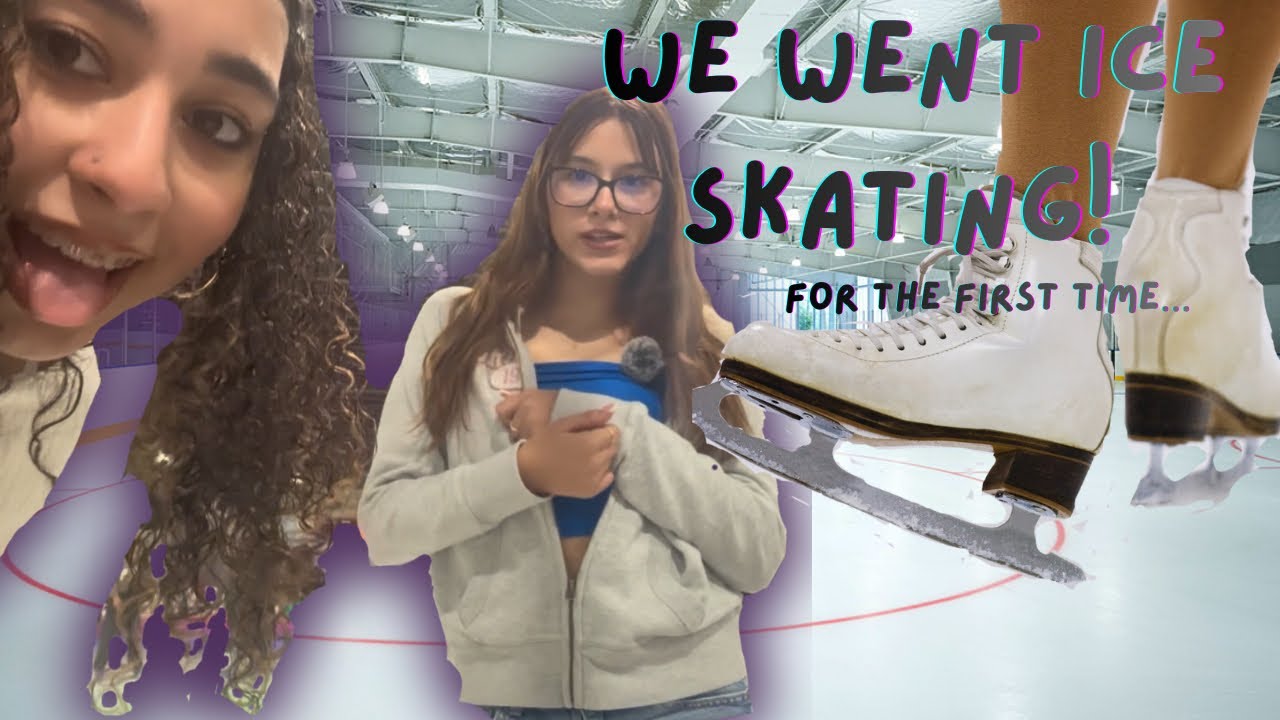 We went ice skating! (for the first time..)