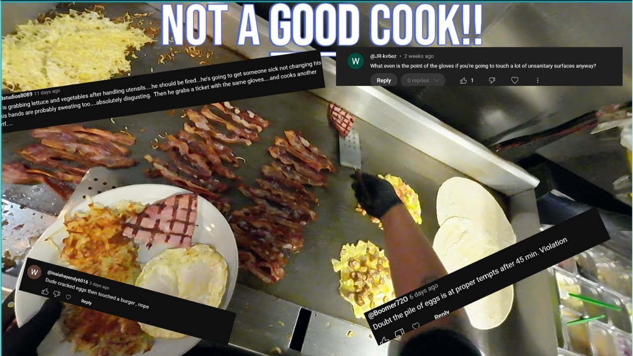 HOW TO BE A COOK AT A RESTAURANT! | POV BREAKFAST COOKING | AM I THE WORST COOK ON YOUTUBE? 🤯🤔