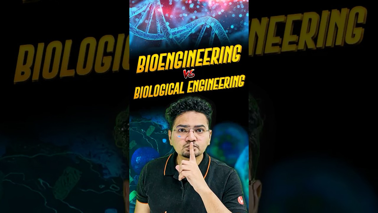 Bioengineering vs Biological Engineering #jee2026 #engineeringstudents #shortsfeed #abdulsamad