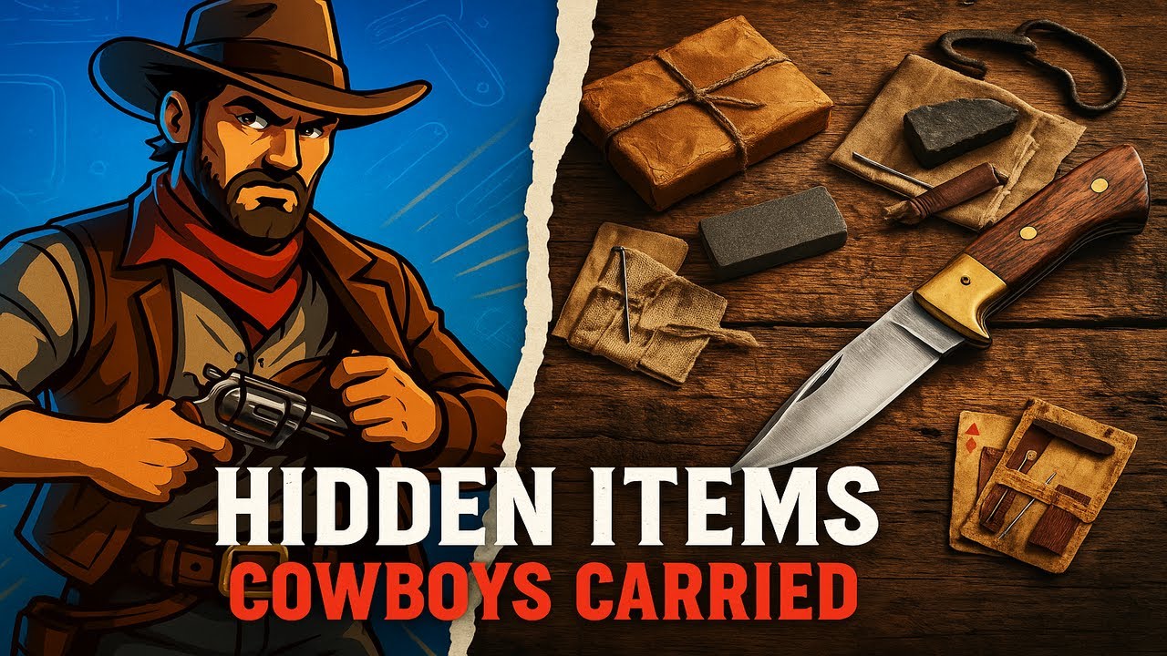 15 HIDDEN Items Cowboys Carried Every Day