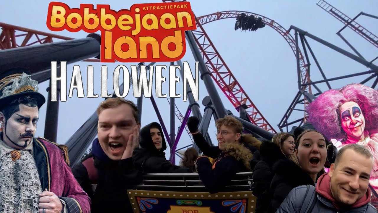 Voll Thematisierte Mazes beim Halloweenevent im Bobbejaanland! | Vlog #101 | ParksAndFunfair