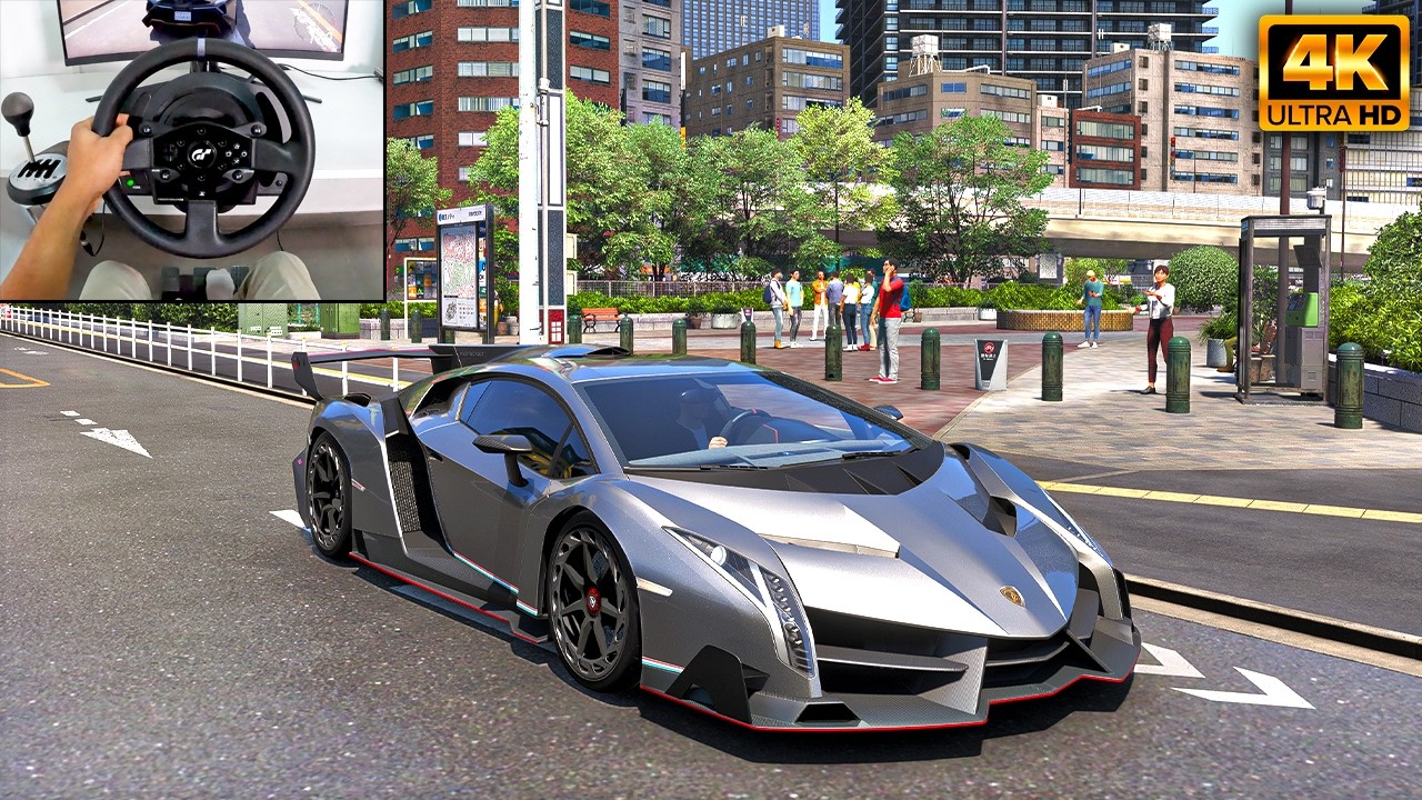 1100HP Lamborghini Veneno | Forza Horizon 6 | Thrustmaster T300RS gameplay