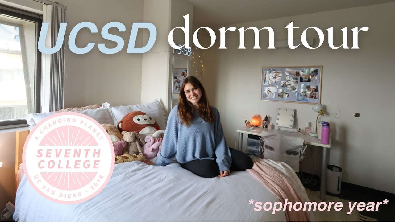 UCSD SEVENTH COLLEGE DORM TOUR *sophomore year in the ecoflats*
