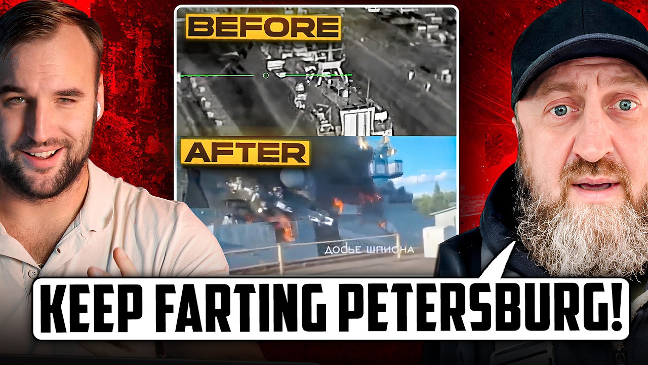 Even Russians Laugh at the Economic Forum - Ukraine Destroyed A WARSHIP in Petersburg!