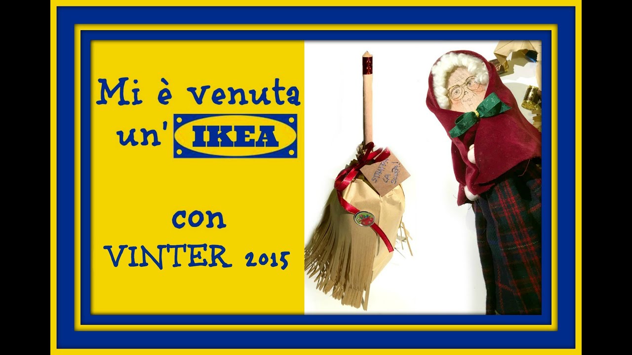 Mi è venuta un'Ikea per una Scopa della Befana con Supersorpresa!!!! (Riciclo/D.I.Y) Arte per Te