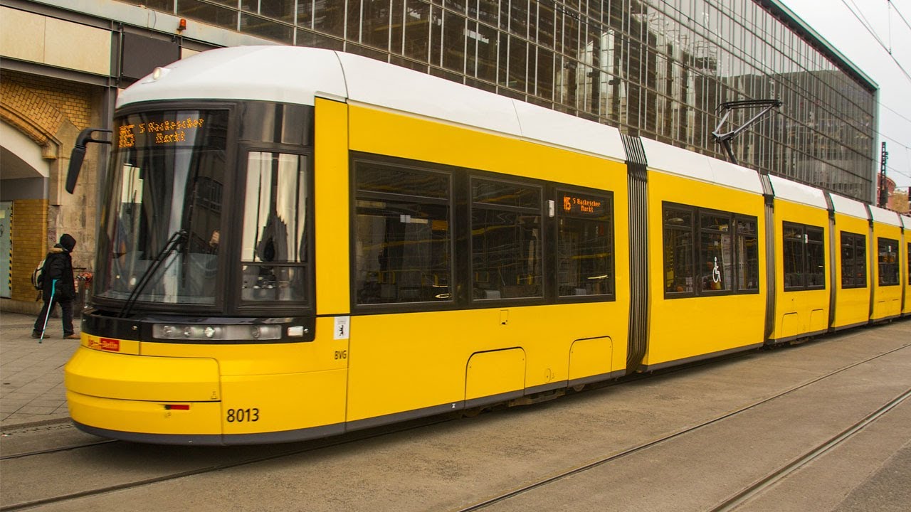 Berlin tram Bombardier Flexity