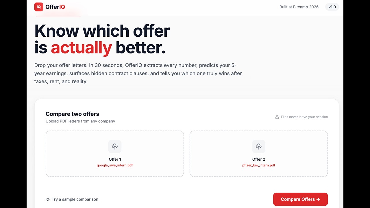 Offer IQ Demo
