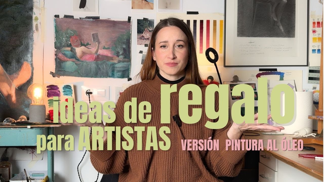 3 Ideas de regalo para artistas ( versión pintura al óleo)