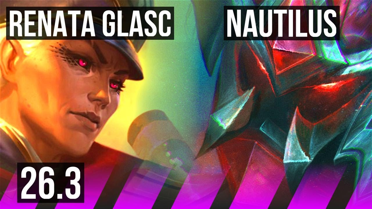 RENATA GLASC & Kai'Sa vs NAUTILUS & Tristana (SUP) | 9k gold comeback | EUW Master | 26.3