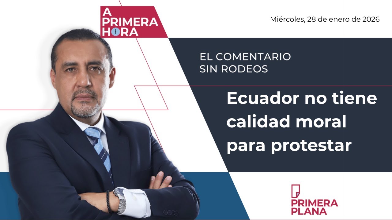 Ecuador no tiene calidad moral para protestar