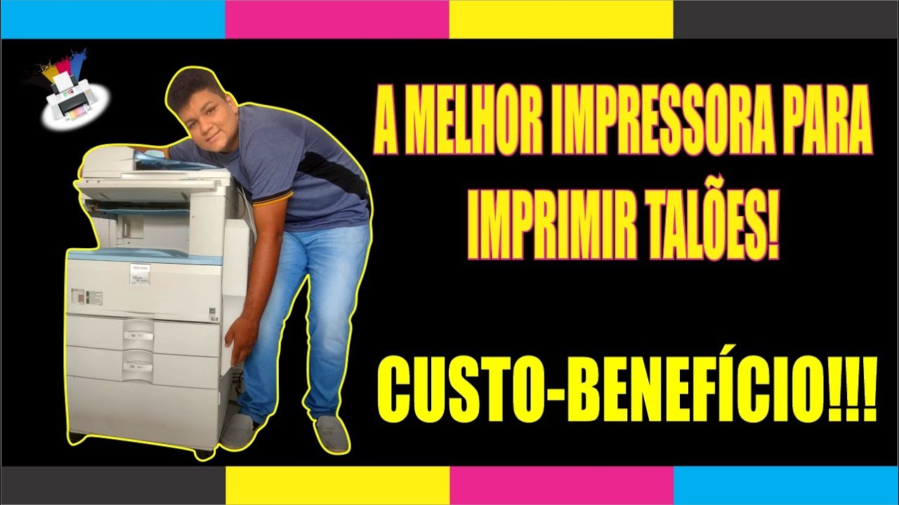 A MELHOR IMPRESSORA PARA IMPRIMIR TALÕES DE PEDIDOS!!!