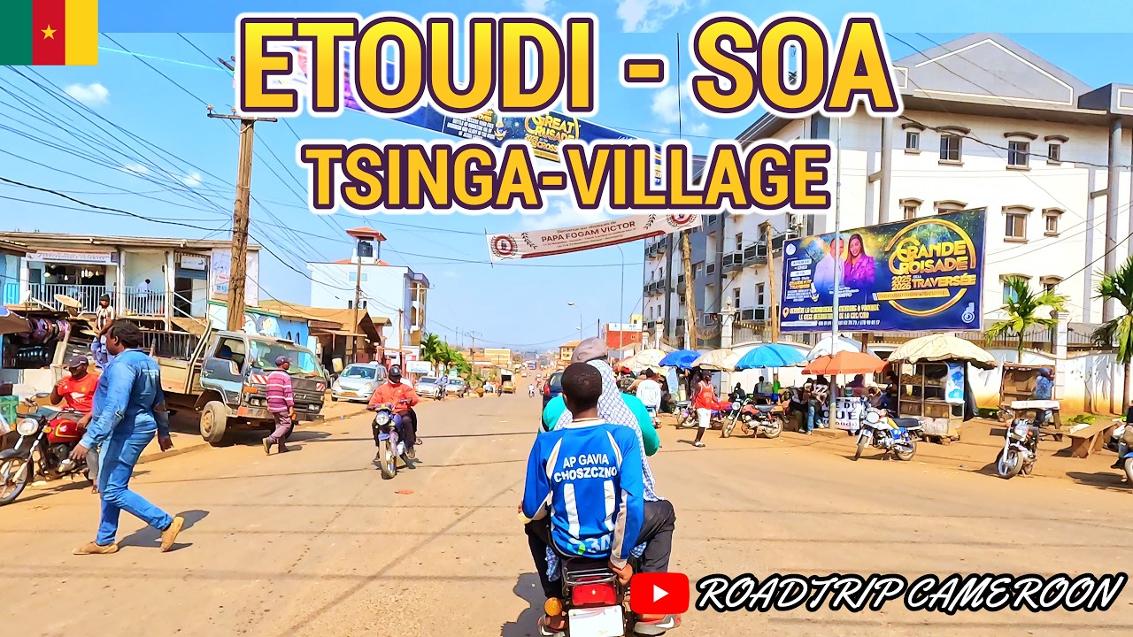 (YAOUNDÉ) Du Carrefour ETOUDI à TSINGA-VILLAGE