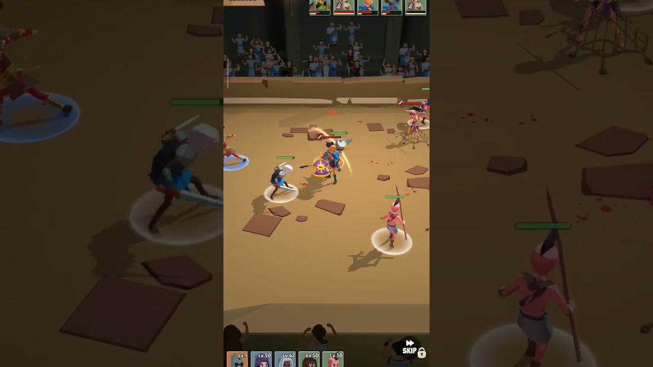 Gladiator arena- fight against  stronger than you .. #strong #games #gaming #fun #funny