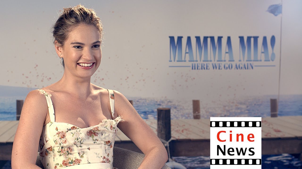 Mamma Mia – Interview: Lily James
