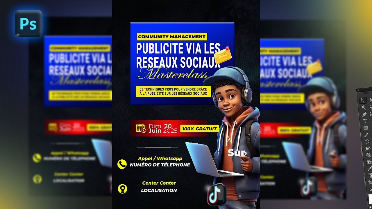 Affiche Publicitaire Pro en 10 Minutes (Résultats Bluffants)
