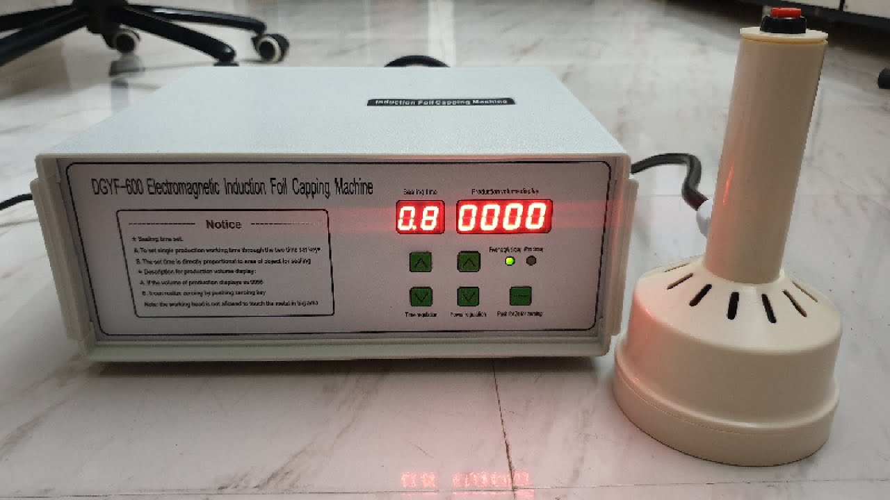 DGYF 600 Electromagnetic Induction Foil Capping Machine