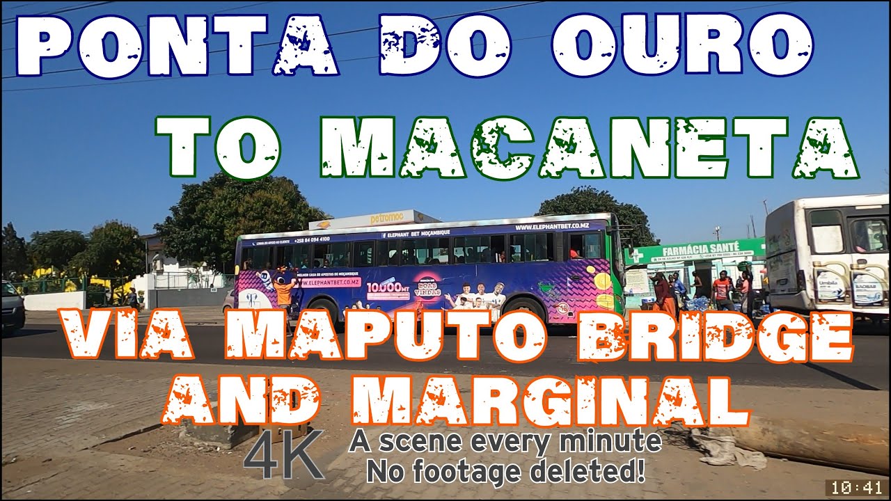 4K : Amazing Drive : Ponta do Ouro to Macaneta via Maputo Marginal