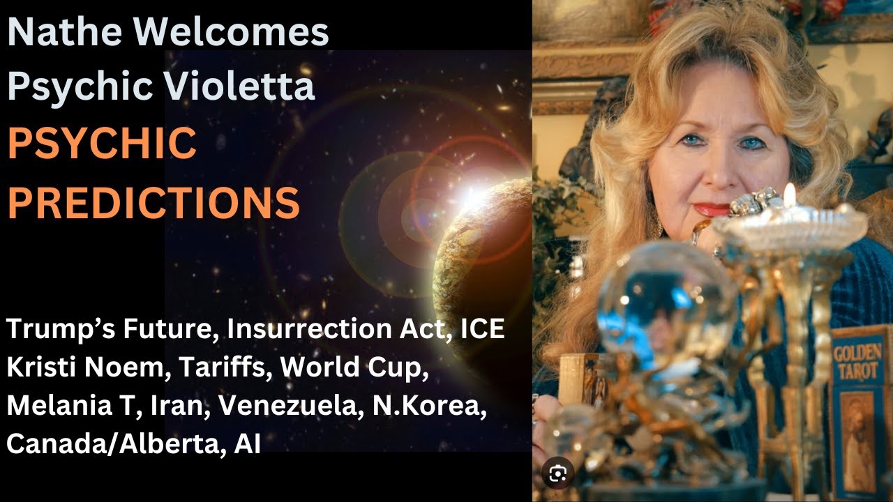 SHOCKING PSYCHIC VISIONS: Melania T, Kristi Noem, Canada/Alberta, AI & What’s Coming Nex