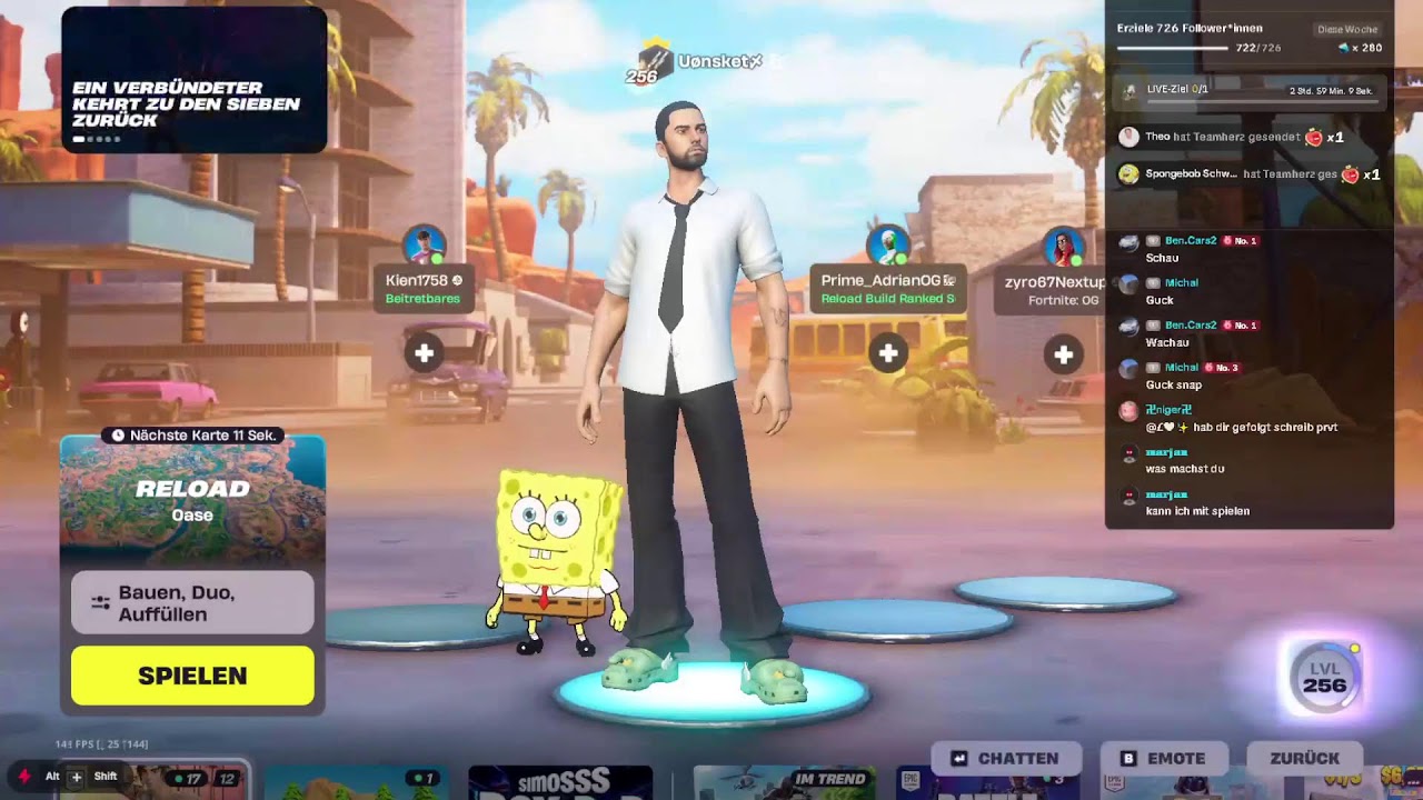 FORTNITE ZUSCHAUERGAMESSS GRINDD! WIR SIND BACK :)