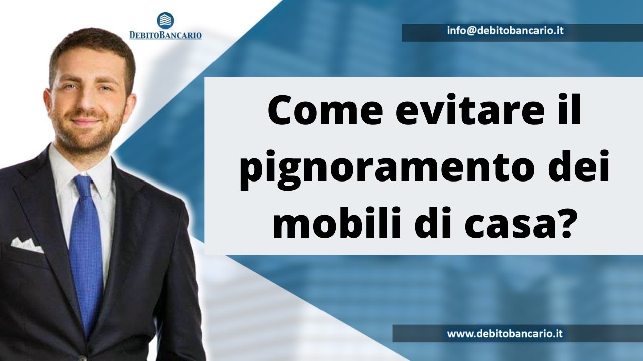 Come evitare il pignoramento dei mobili di casa?