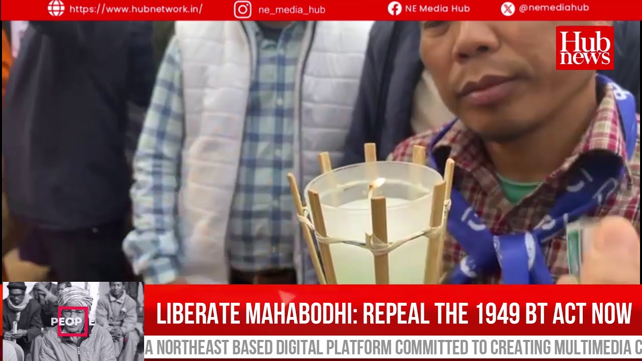 United for Mahabodhi: Monks and leaders march to end the 1949 BT Act and reclaim their holy site