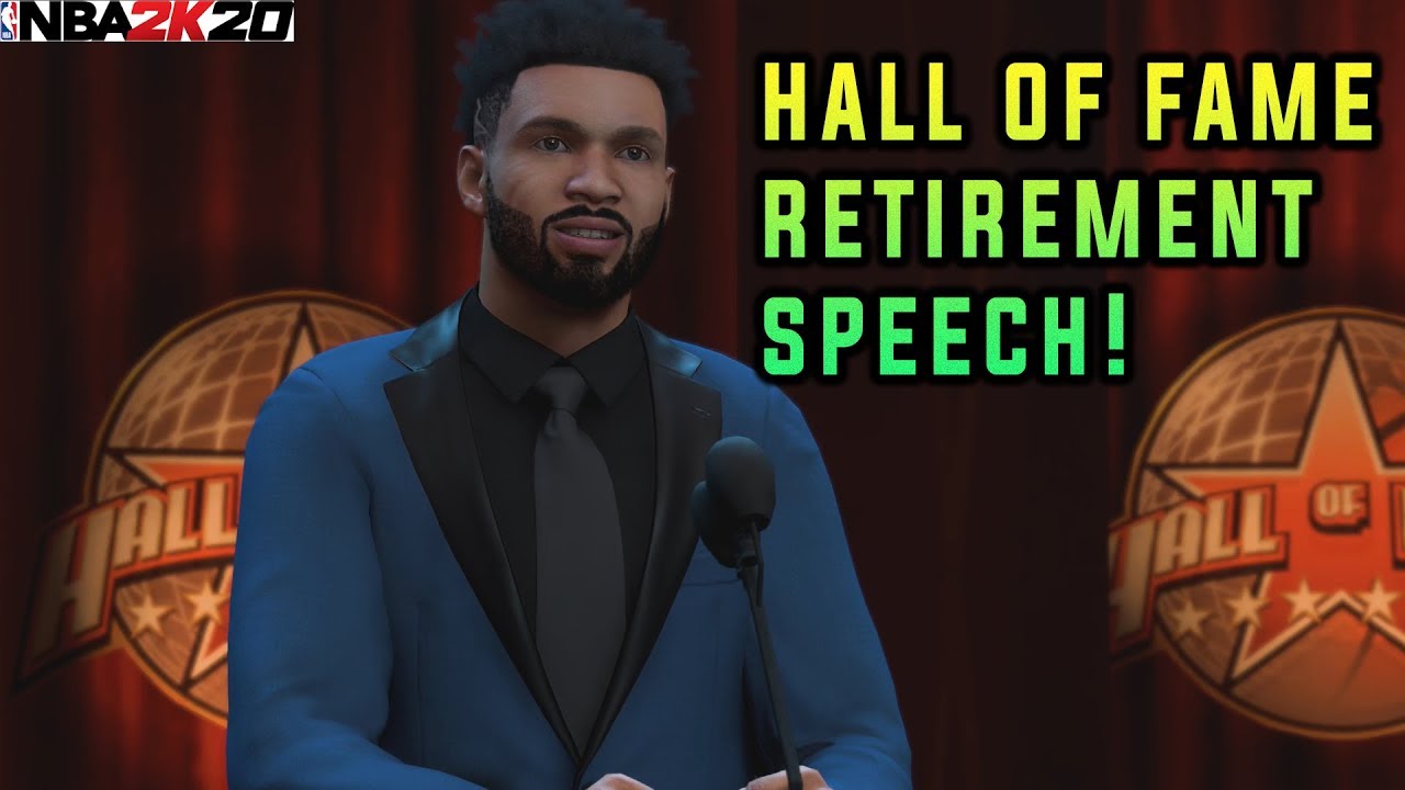 NBA 2K20 What happens when you retire your MyPlayer from mycareer!? you wont believe what happened!