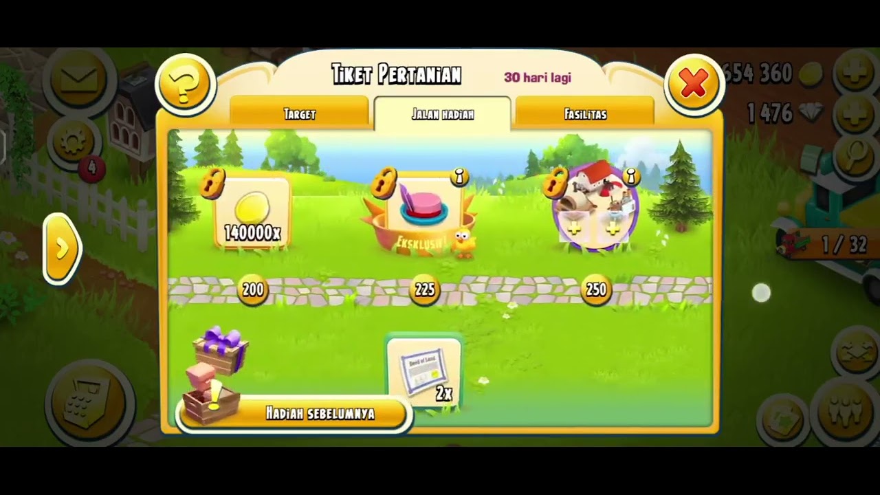 Hayday With Steven Farm Pass Reward Collection.