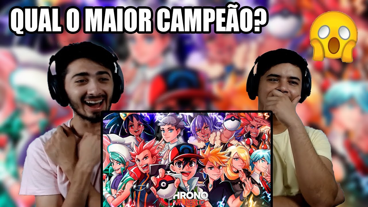 REACT Campeões (Pokémon) - CAMINHO DA VITÓRIA | Chrono