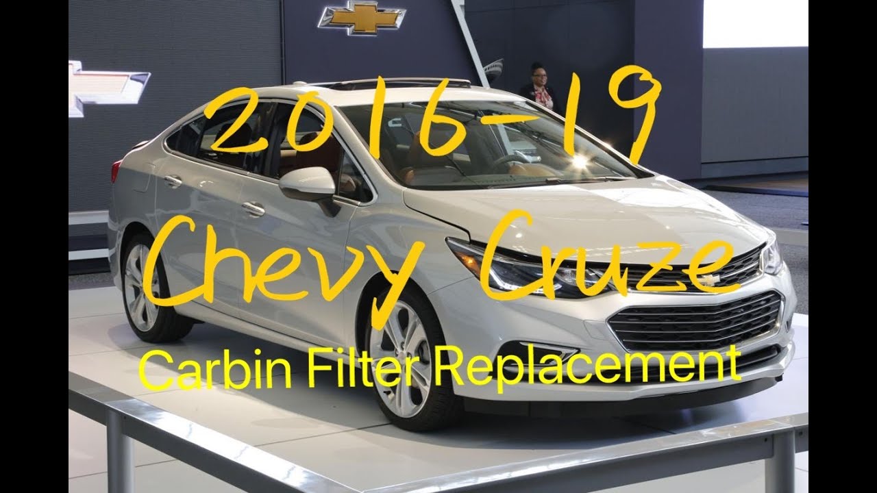 2016-2019 Chevrolet Cruze Cabin Filter Replacement