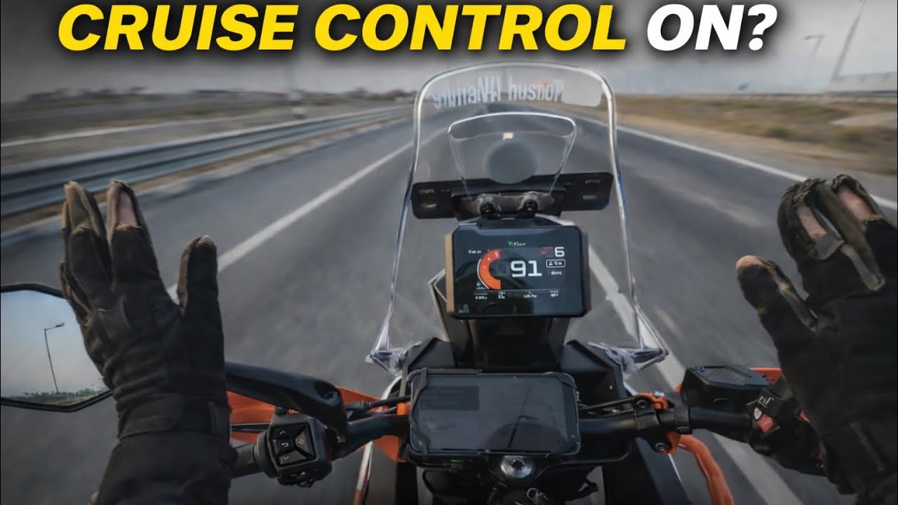 KTM 390 Adventure – Cruise Control & Quick Shifter Tested at 80km/h