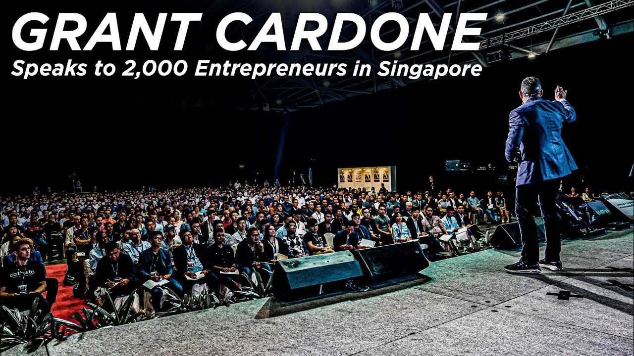 Grant Cardone Visits Singapore to Speak to 2,000 Entrepreneurs
