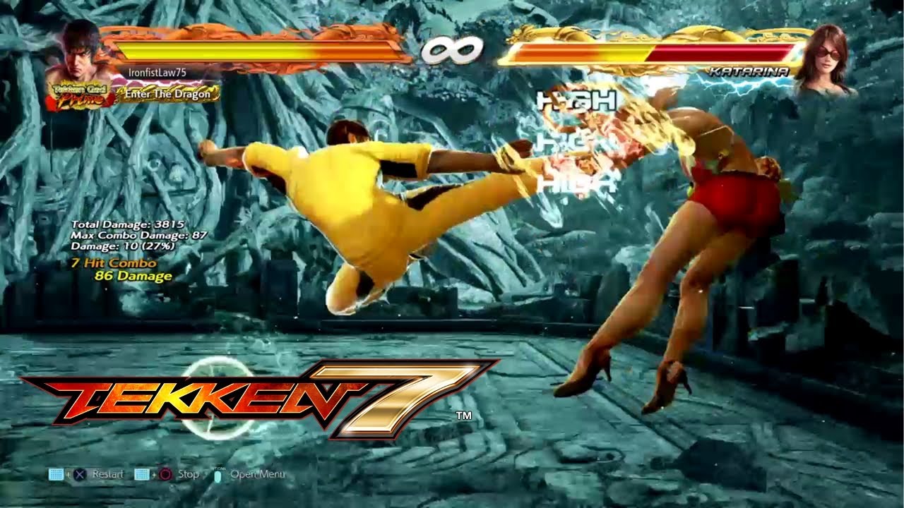 Tekken 7 - Law combos part 2